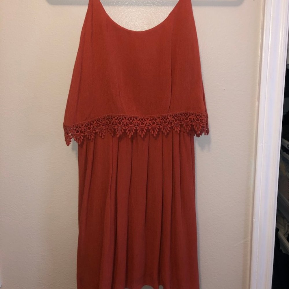 Burnt Orange Dress